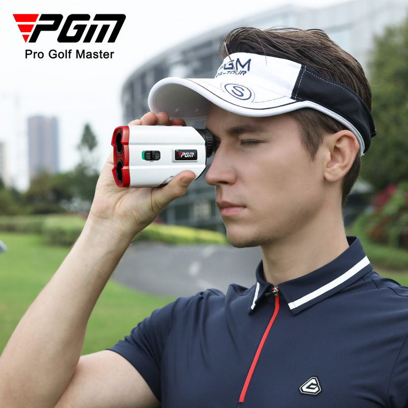 Golf Rangefinder - กล้องวัดระยะกอล์ฟแบบชาร์จไฟได้รุ่นใหม่ PGM, กล้องวัดระยะอิเล็กทรอนิกส์ 600 หลา สำหรับการวัดระยะทางที่แม่นยำในสนามกอล์ฟกลางแจ้ง