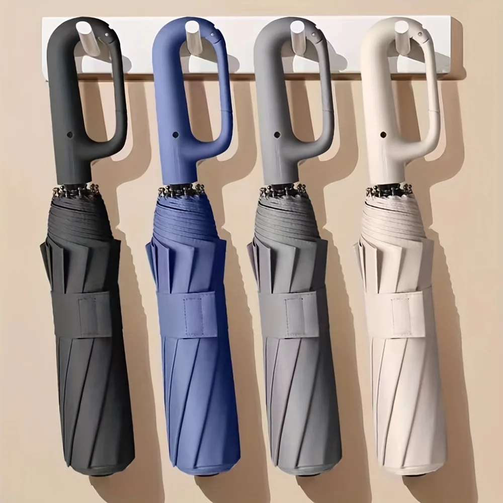 Golf Umbrella Large - ร่มพับอัตโนมัติสำหรับผู้ชาย ขนาด 105 ซม. แข็งแรง ทนลม