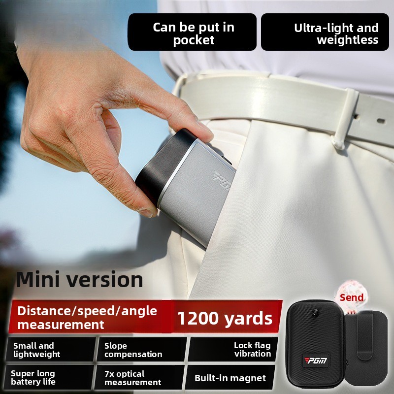 เครื่องวัดระยะกอล์ฟ รุ่นมินิพก - Golf Rangefinder บทวิจารณ์และราคา