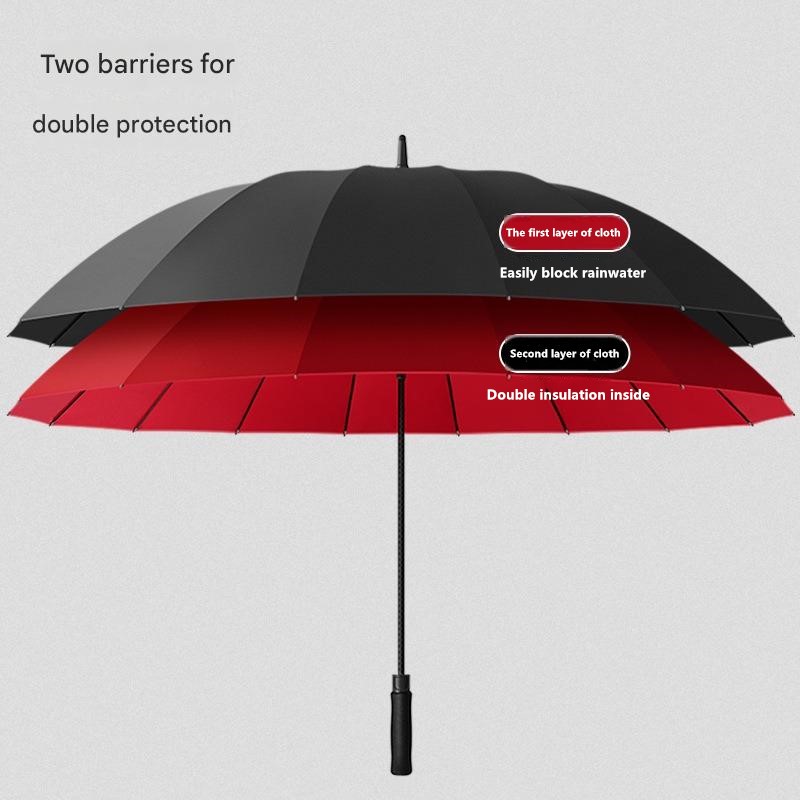 ร่มกอล์ฟอัตโนมัติ 30 นิ้ว 16 ซ - Golf Umbrella บทวิจารณ์และราคา