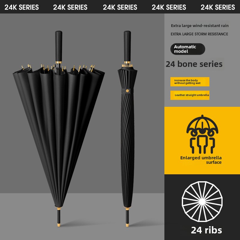 ร่มตรง 24 ซี่โครง สำหรับผู้หญิ - Golf Umbrella Large บทวิจารณ์และราคา