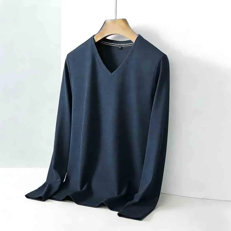 เสื้อถักแขนยาวคอวีสีเทาอ่อนสำห - Golf Tees บทวิจารณ์และราคา