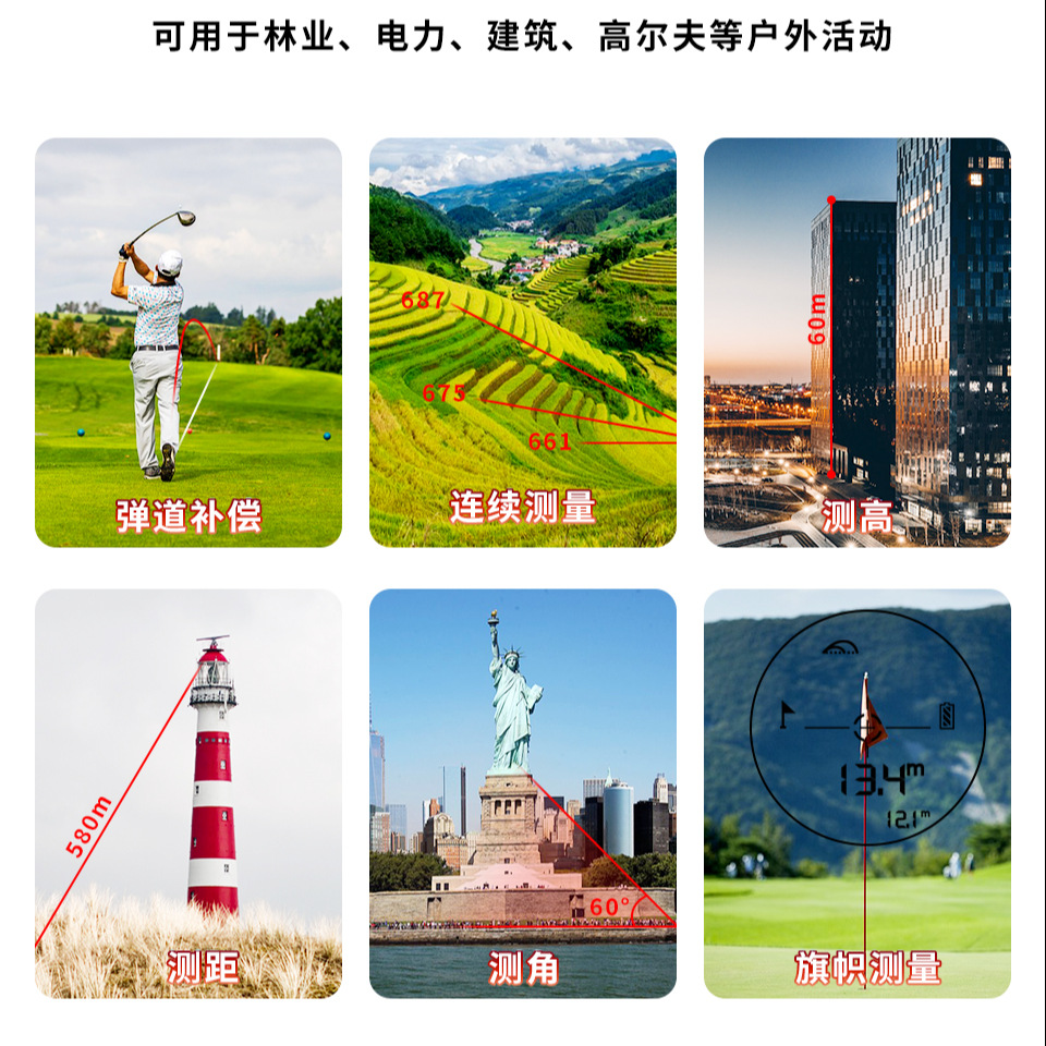 เครื่องวัดระยะเลเซอร์กอล์ฟความ - Golf Rangefinder บทวิจารณ์และราคา