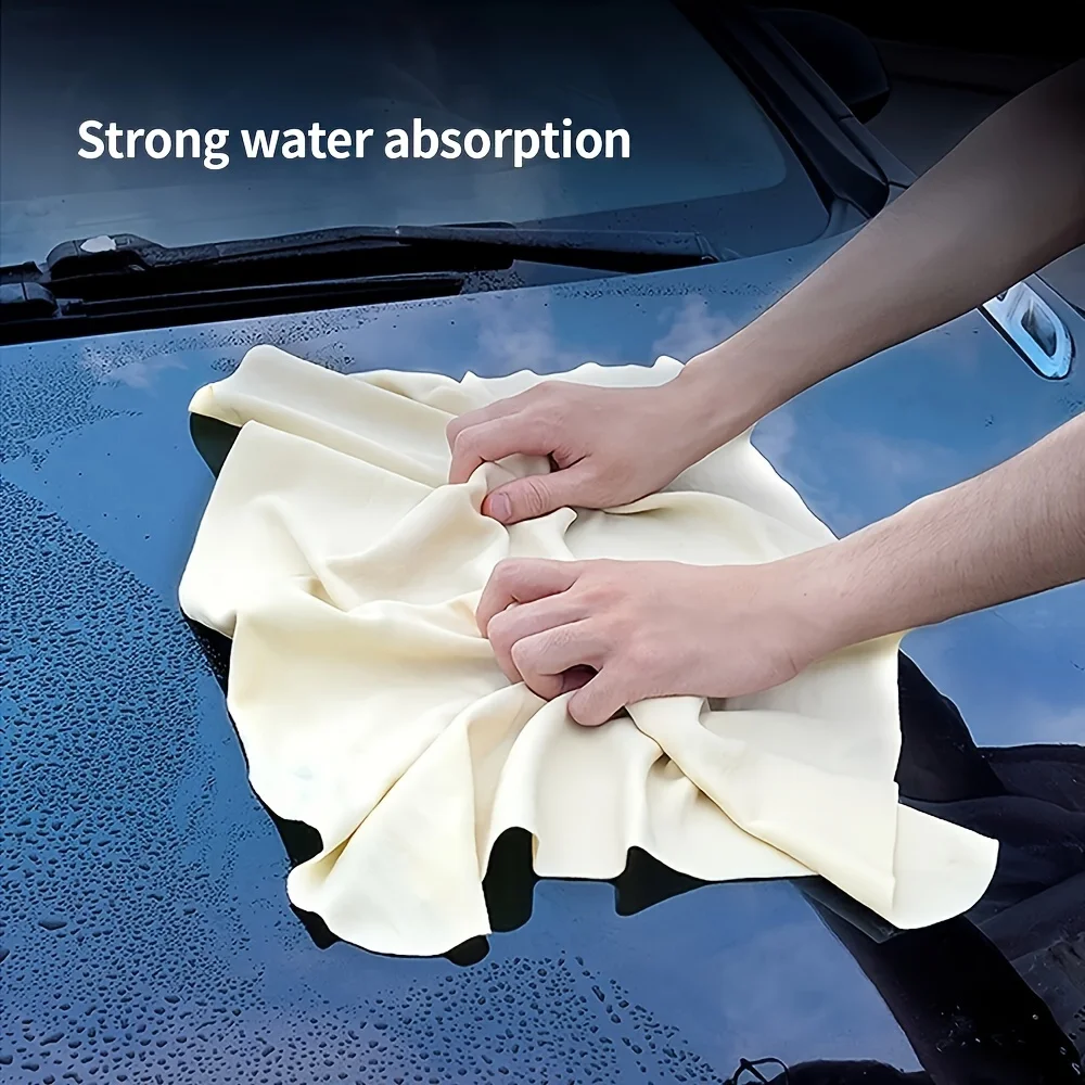ธรรมชาติ Chamois Skin Car Care - Golf Towel บทวิจารณ์และราคา